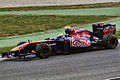 Testing at Barcelona, February