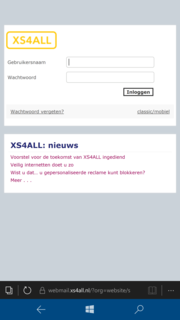 Thumbnail for File:XS4ALL Webmail log-in screen (08 D. 06 M. 2019 A.).png