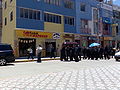 Funeral ceremony in Puno