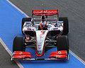 McLaren MP4-23K test car, not entry