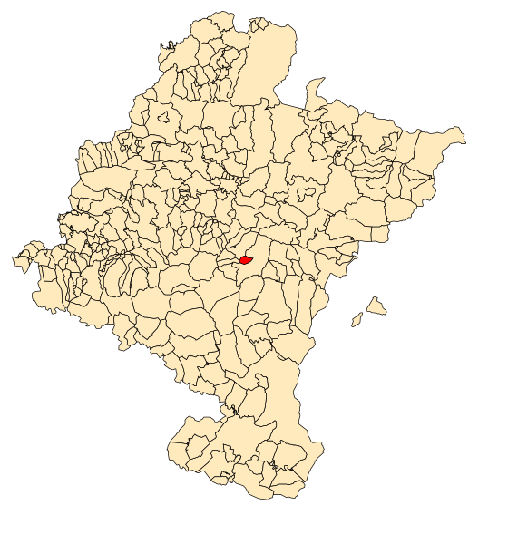 File:Navarra - Mapa municipal Orisoain.svg