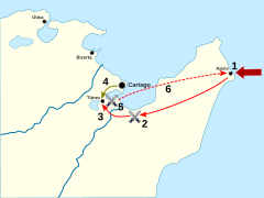 First Punic War Africa 256-255BC.svg