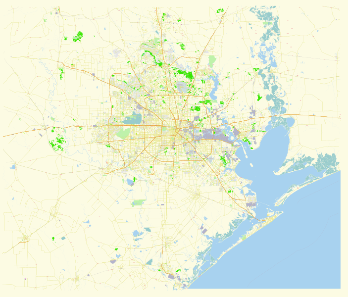 File:Houston Texas US street map.svg