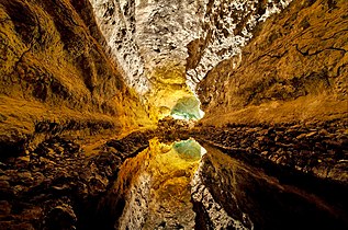 Lava tube, Canary Islands