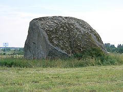 Glacial erratics on Jõelähtme, Estonia