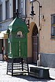 Old telephone booth from Helsinki