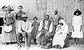 Tubman with family and other rescued slaves