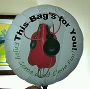 Klismaphilia Enema Mylar Balloon This Bag's for You.JPG