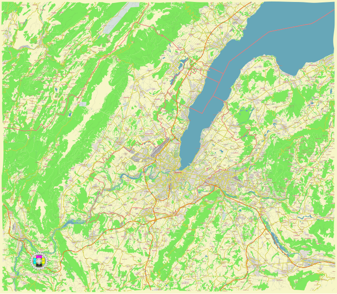 File:Genève Switzerland street map.svg