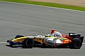 Renault R27 (Giancarlo Fisichella) at the British GP