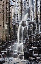 Columnar basalt, Huasca de Ocampo, Mexico