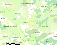 Map commune FR insee code 26264.png