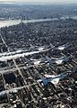 F-16 Fighting Falcons above New York City