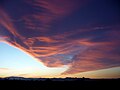 Windy Evening Twilight Sky