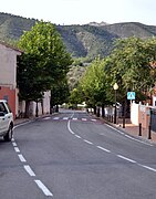 Avinguda d'Alcoi, Castell de Castells.JPG