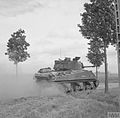 Sherman tank near St Leger, 11 June 1944.