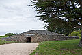 The restored cairn of the 'Table des Marchand' in Locmariaquer