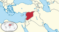 Location of Syria