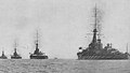 The 2nd Battle Squadron of the Grand Fleet during World War One.