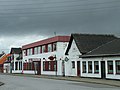 Main street and hotel of Gedser