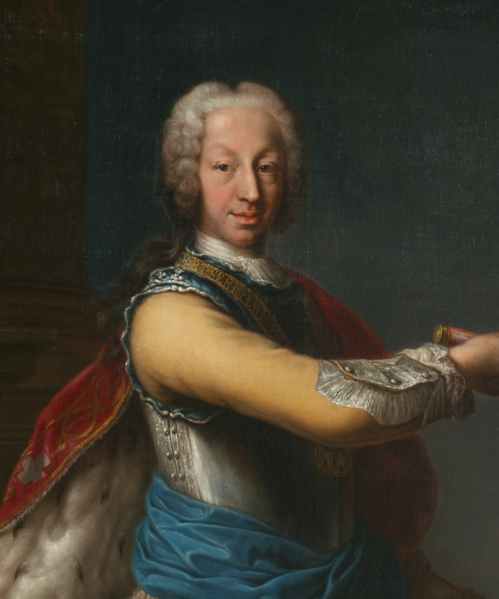 File:Charles Emmanuel III of Sardinia - Palace of Venaria (cropped).png