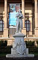 Friedrich Schiller vor dem Staatstheater - The Monument of Poet Schiller, sculpted by Joseph Uphues