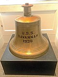 Thumbnail for File:20181101 USS Savannah CL-42 ship's bell.jpg