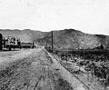 Olive Avenue in Burbank, 1889