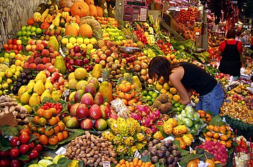 Català: Parada de fruita English: Fruit stall