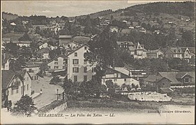 Carte postale, Gérardmer, Les Villes des Xettes.jpg