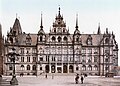 Neues Rathaus am Schlossplatz zwischen 1890 und 1905