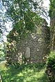 East gable of the refectory as seen from outside