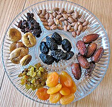 Dried fruits