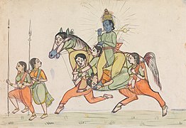 Vishnu Riding a Horse Composed of Women.jpg