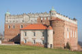 Castle in Golub-Dobrzyń in Poland