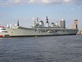 Current HMS Ark Royal, current flagship of the Royal Navy.