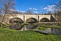 Stone bridge over the Skalice in Nerestce