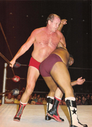 Dory Funk Jr. abdominal stretch 1985.png