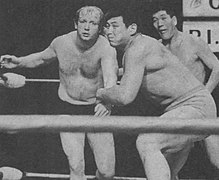 Dory Funk Jr, Seiji Sakaguchi and Giant Baba.jpg