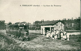 INCONNU 6 - THELIGNY - La Gare du Tramway.JPG