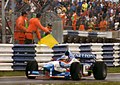 Benetton B197 (Alexander Wurz) at the British GP