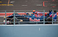 Toro Rosso STR4 (Sébastien Bourdais) testing at Jerez