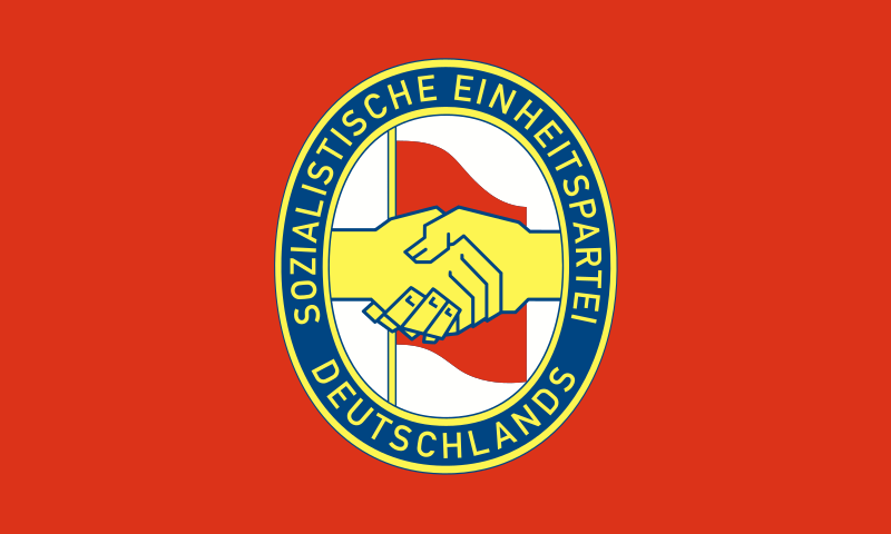 File:Flagge der SED.svg