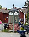 Old-style booth, Sandhamn.