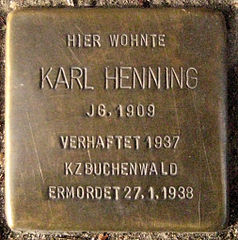 Stolperstein Oberbruchstr. 49, Krefeld