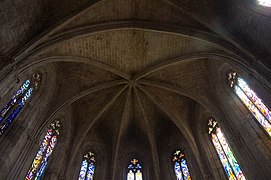 Interior Església de Sant Joan Baptista (Horta de Sant Joan) 3.JPG