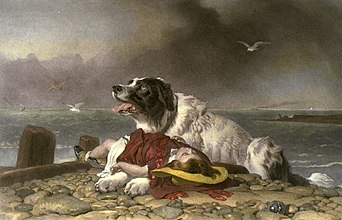 Saved by Sir Edwin Landseer (19th century).