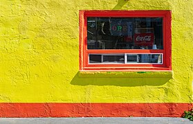 Restaurant Amigos de Acapulco (window), Chico.jpg