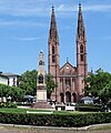 Bonifatius Church, Waterloo memorial, Luisenplatz Bus Hub