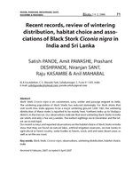 Thumbnail for File:Recent records, review of wintering distribution, habitat choice and associations of Black Stork (Ciconia nigra) in India and Sri Lanka Biota Raju Kasambe.pdf